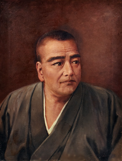 Portrait of Saigo Takamori by Ishikawa Shizumasa
