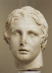 アレクサンドロス大王像頭部