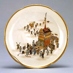 祇園祭図皿
