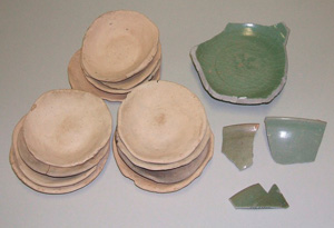 四天王寺周辺出土の陶磁器類