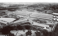開所当時の板東俘虜収容所