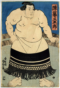 大阪歴史博物館：常設展：展示更新情報：力士のブロマイド