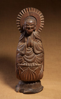 木喰仏地蔵菩薩像