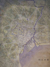 大東京市復興計画図