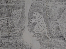 大谷里盤亀台岩刻画に刻まれた虎の拓本
（蔚山広域市蔚州郡）画像